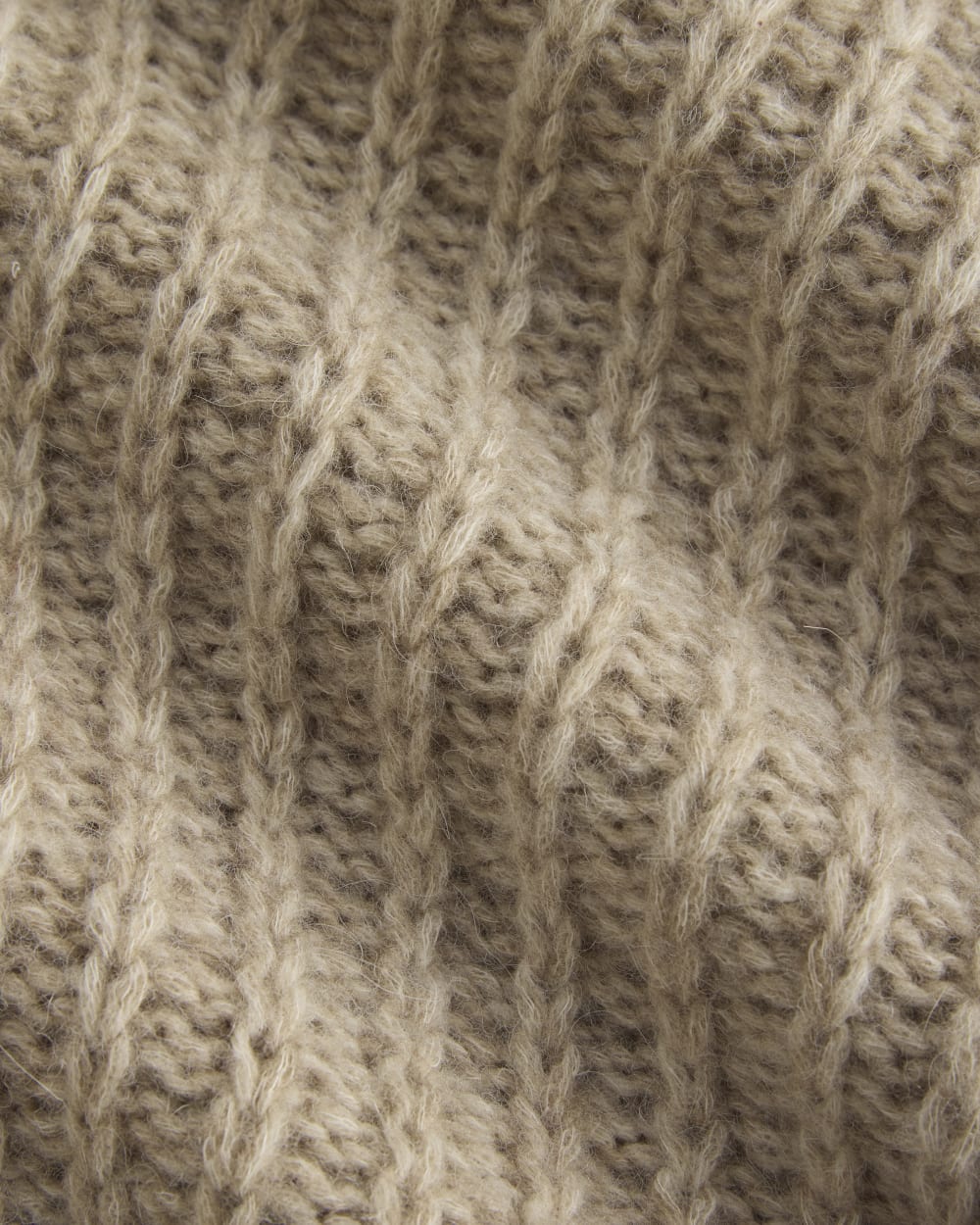 Waffle Sweater in Cloud | Heathered Oatmeal - Image 6
