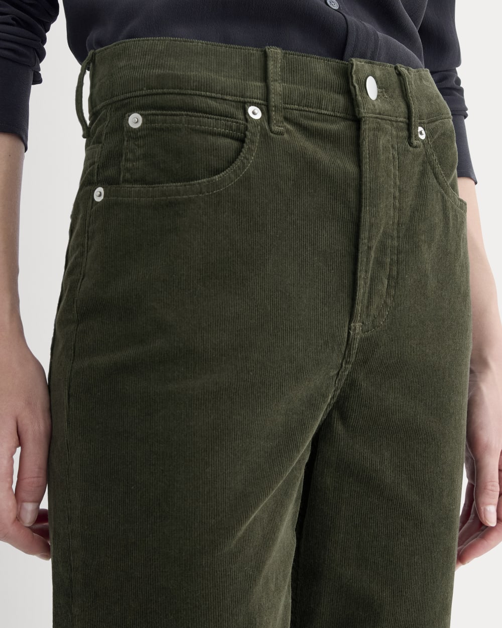 The Way-High® Corduroy Pant | Dark Forest - Image 4