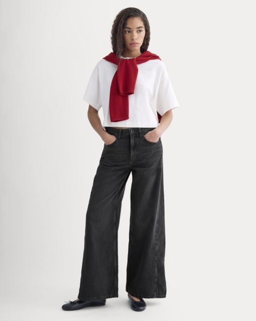Paneled Wide-Leg Jean | Twilight