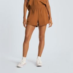 Alternative view of The Retro Jersey Short | Tawny Brown