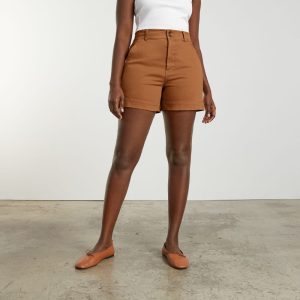 Alternative view of The Way-High® Twill Short | Adobe Brown