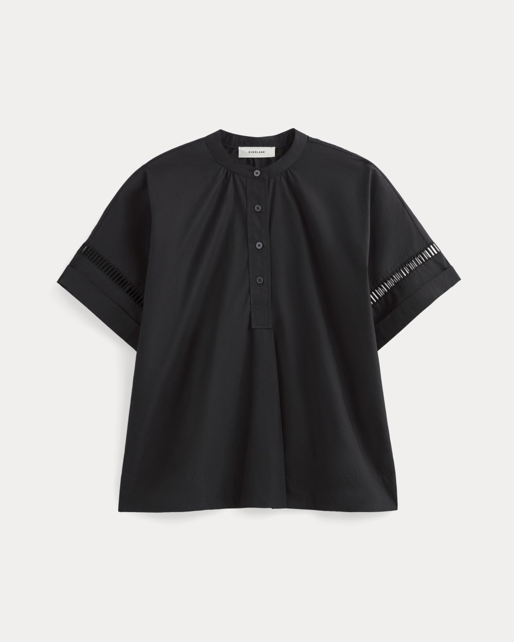 The Lace Trim Popover | Black - Image 2