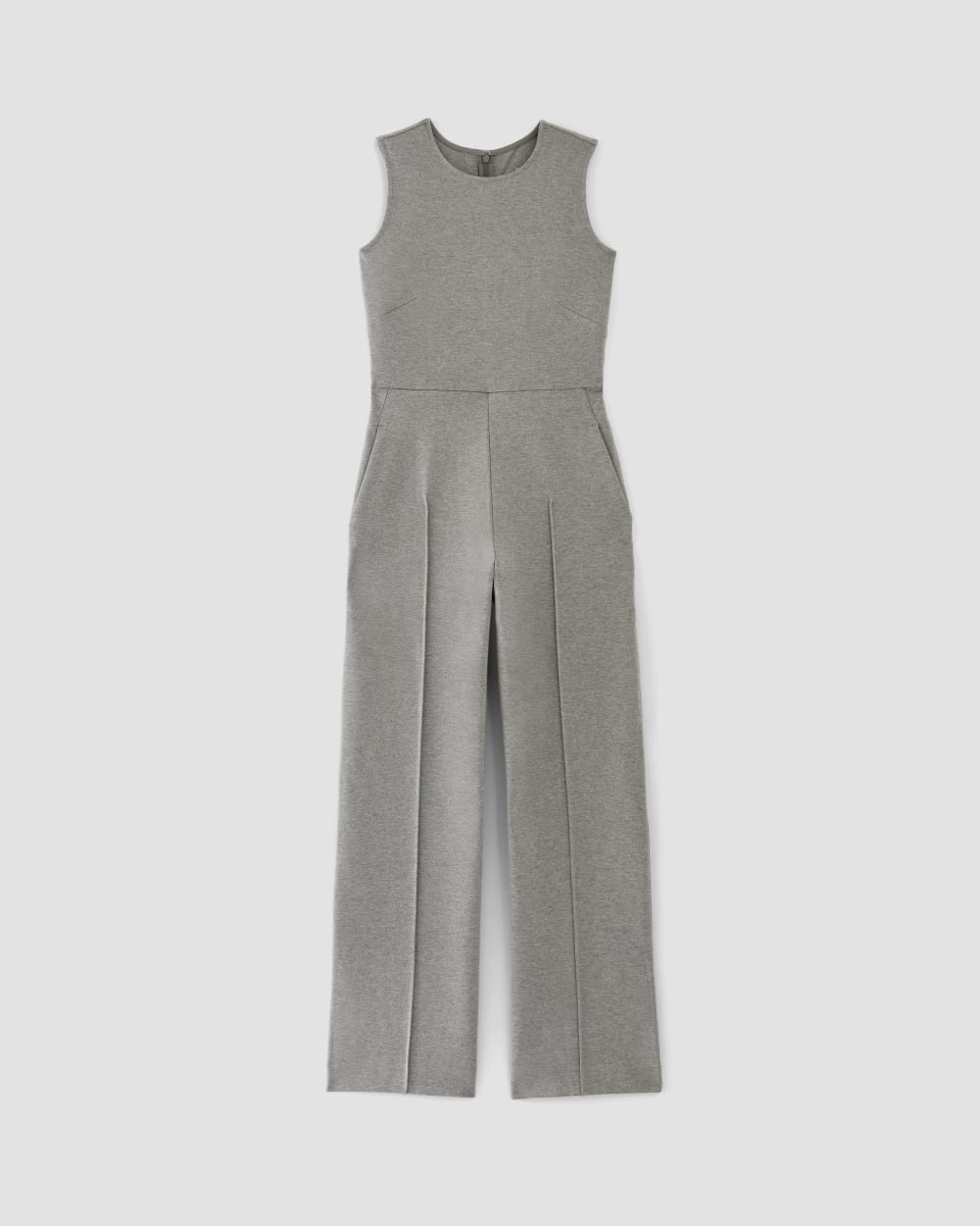 The Dream Jumpsuit | Mid Heather Grey - Image 2
