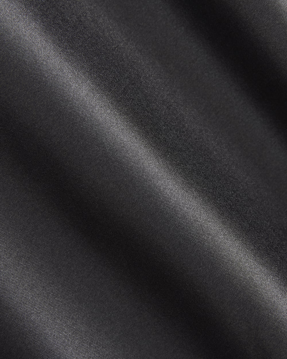 Slip Skirt in Silk Charmeuse | Graphite - Image 6