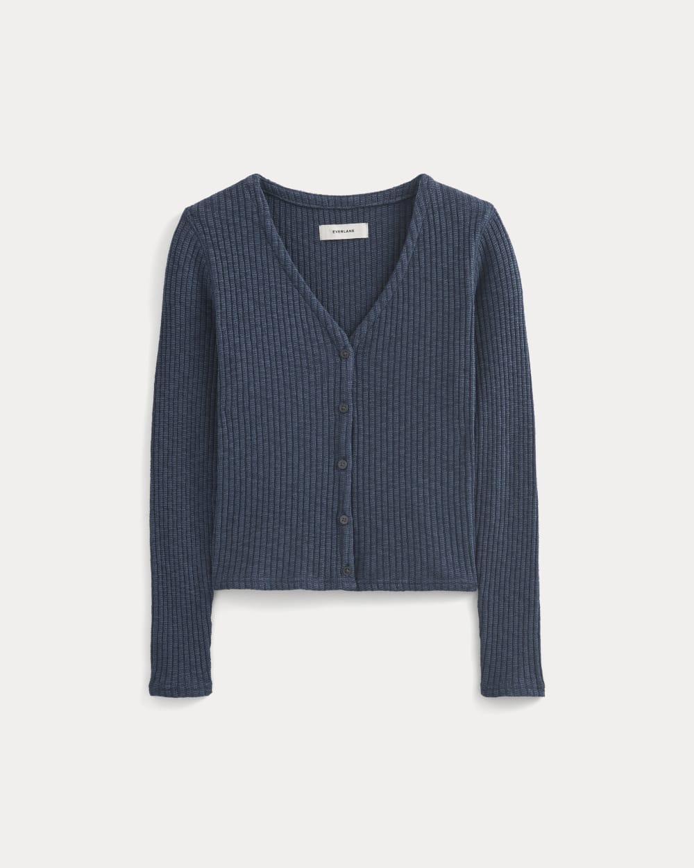 The Cozy Rib Cardigan | Mood Indigo - Image 2