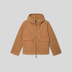 Alternative view of The Canvas Organic Cotton Anorak | Cappuccino
