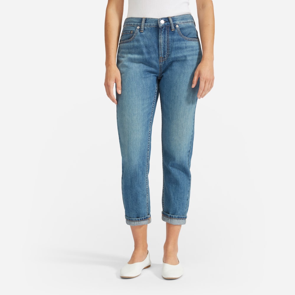 The Super-Soft Relaxed Jean | Mid Blue - Image 7
