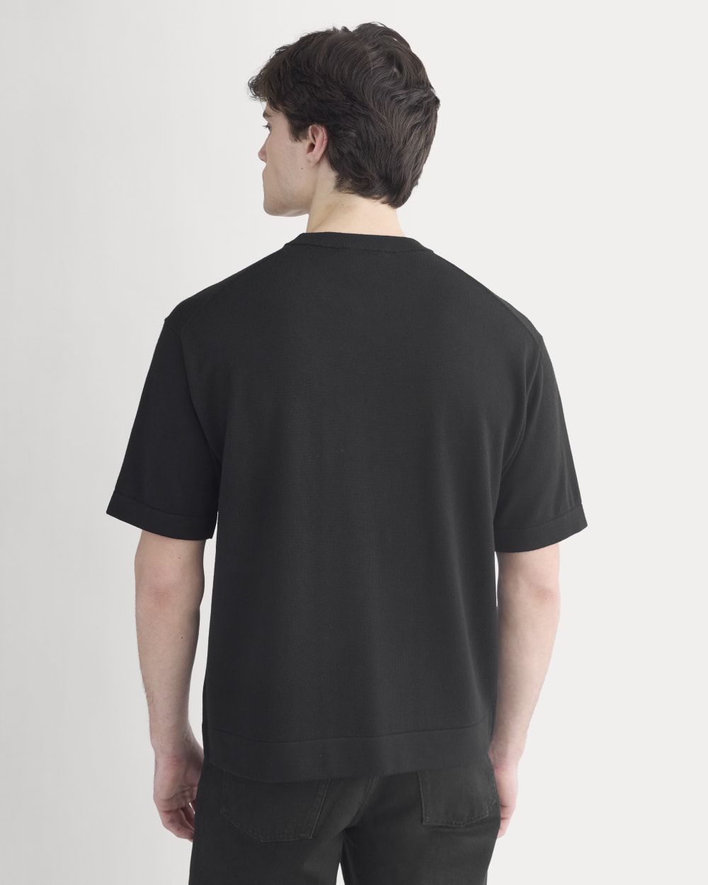 Ultrasoft Sweater Tee | Black - Image 5