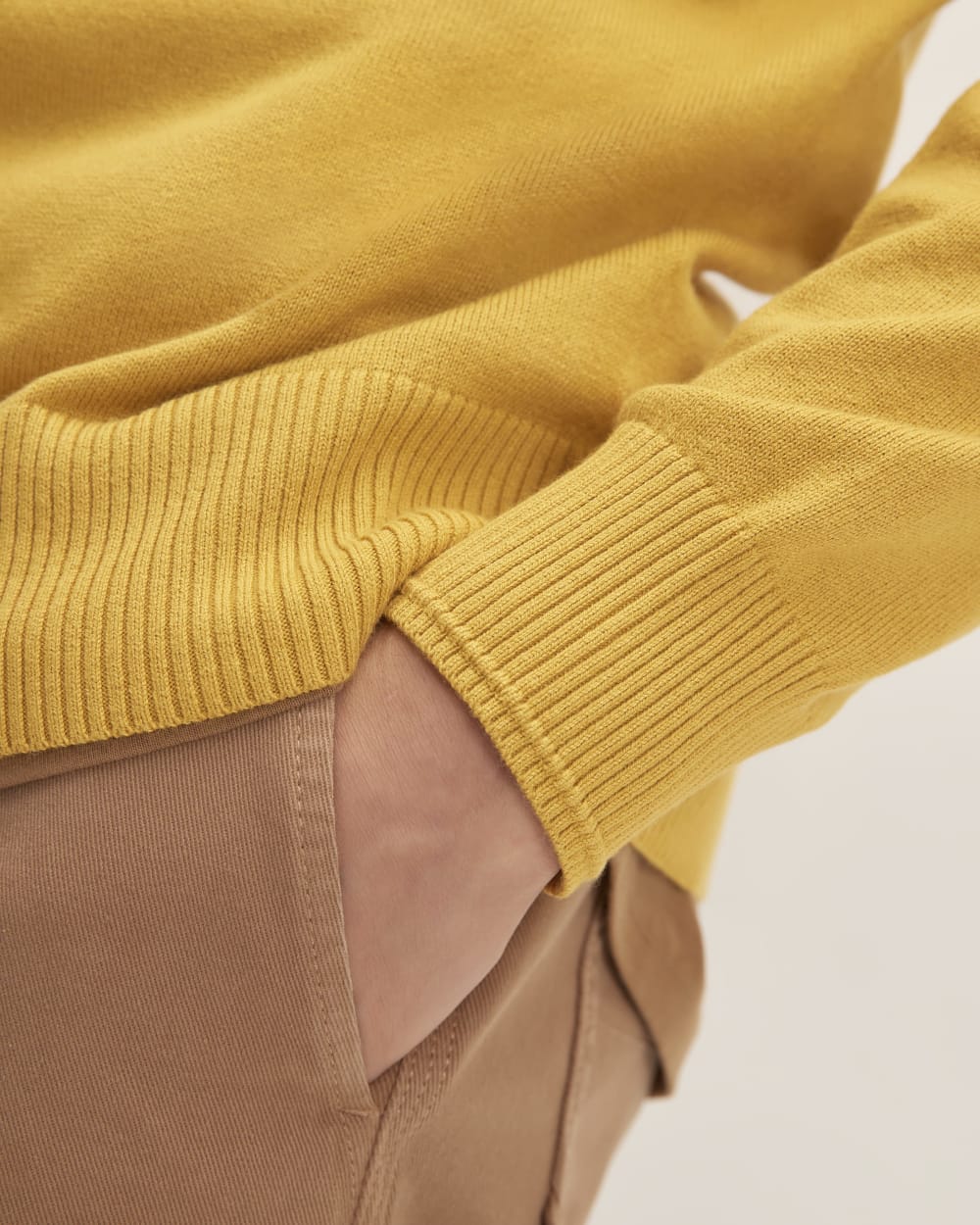 The No-Sweat Sweater | Uniform | Honey - Image 5