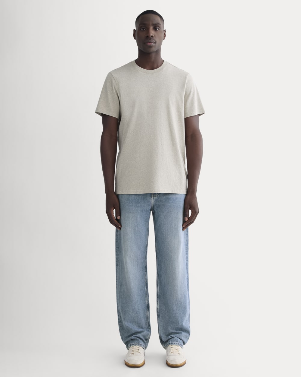 The Premium-Weight Crew | Uniform | Heather Oatmeal - Image 3
