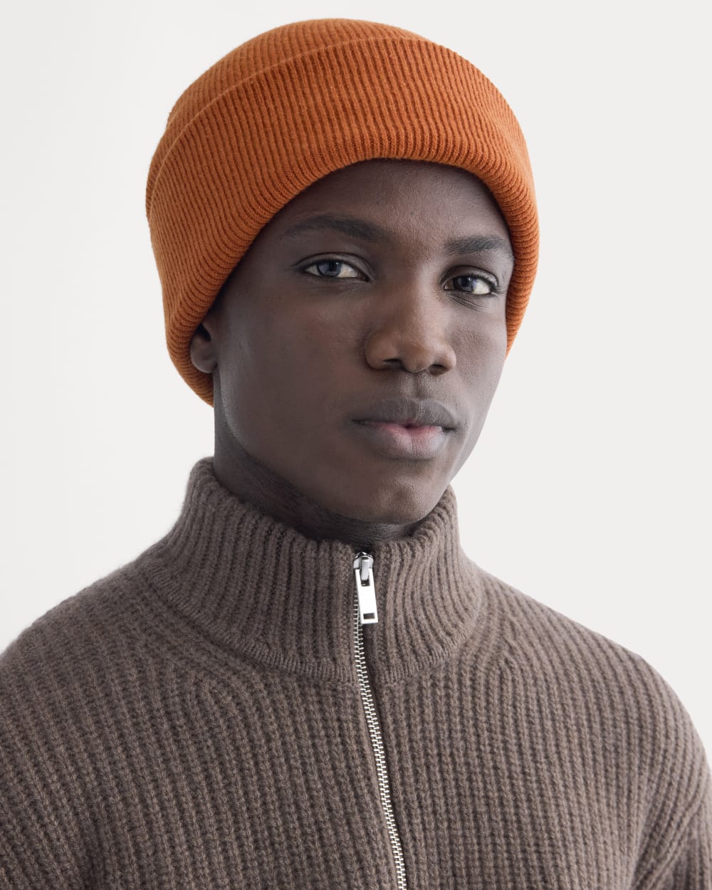 The Cabin Beanie | Rust - Image 2