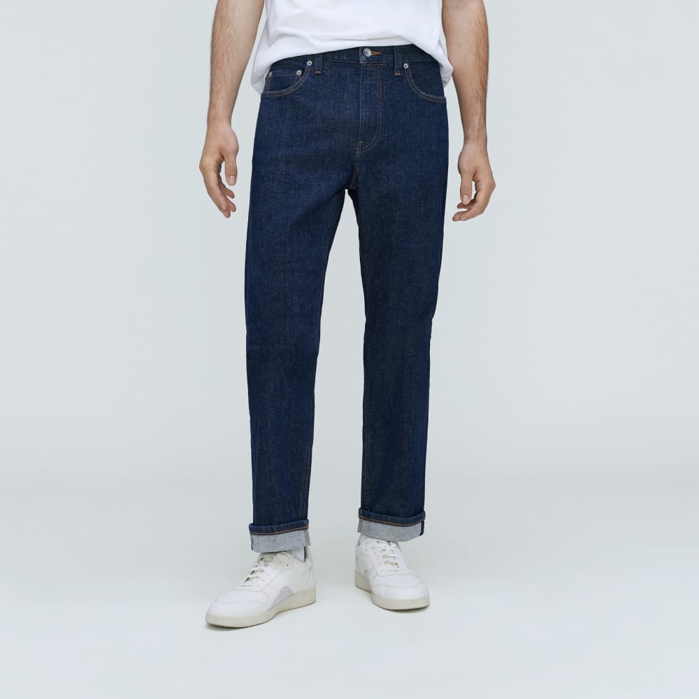 The Selvedge Straight Fit Jean | Indigo Rinse - Image 3
