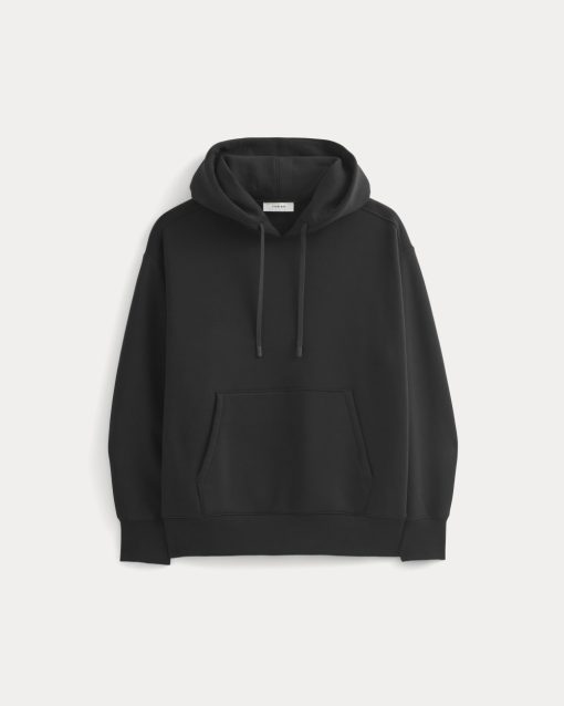 Alternative view of Luxe Fleece Hoodie | Black
