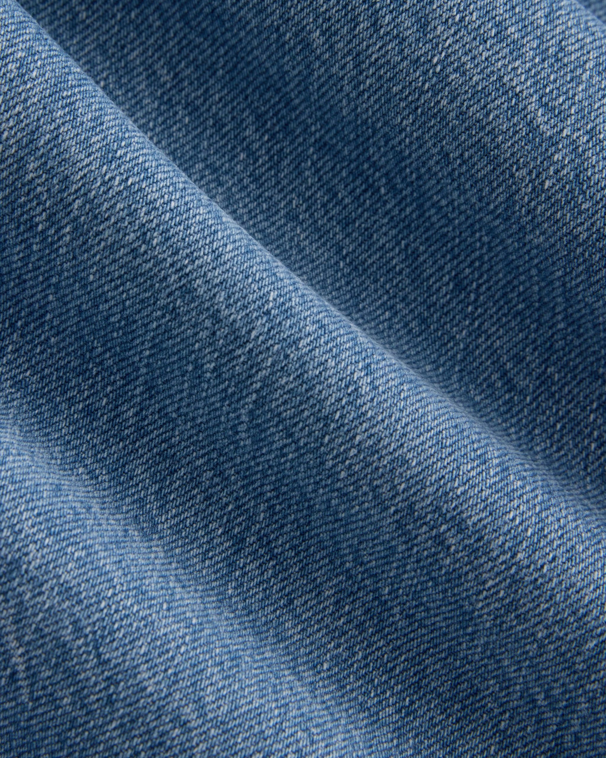 Lightweight Denim Resort Shirt | Light Indigo - Image 2