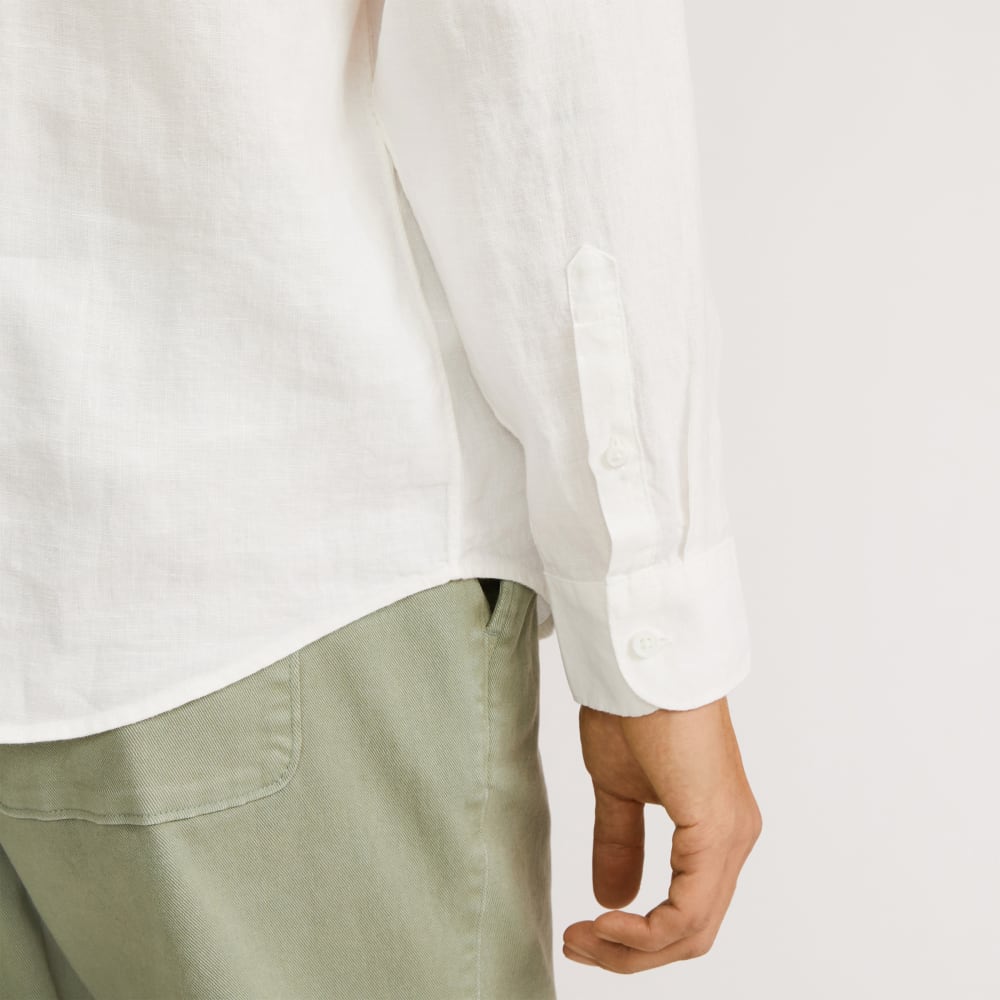 The Classic Shirt in Linen | White - Image 5