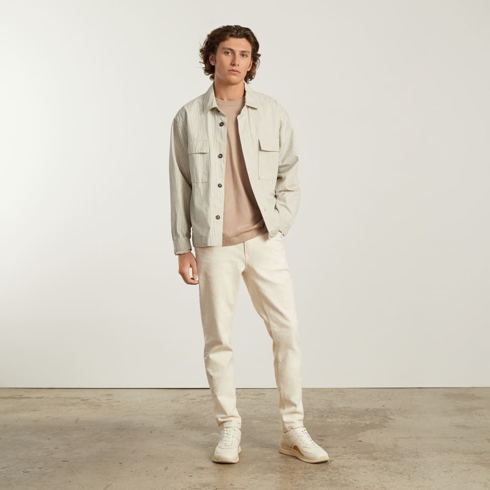 The Organic Cotton Slim-Fit Jean | Bone - Image 3