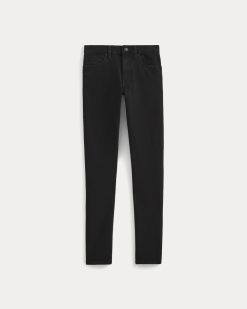 Alternative view of The Slim 4-Way Stretch Organic Jean | Uniform  | Black
