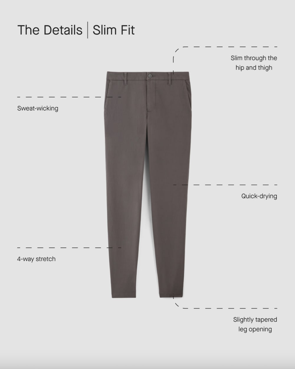 The Performance Chino | Uniform | Midnight Navy | Slim - Image 4