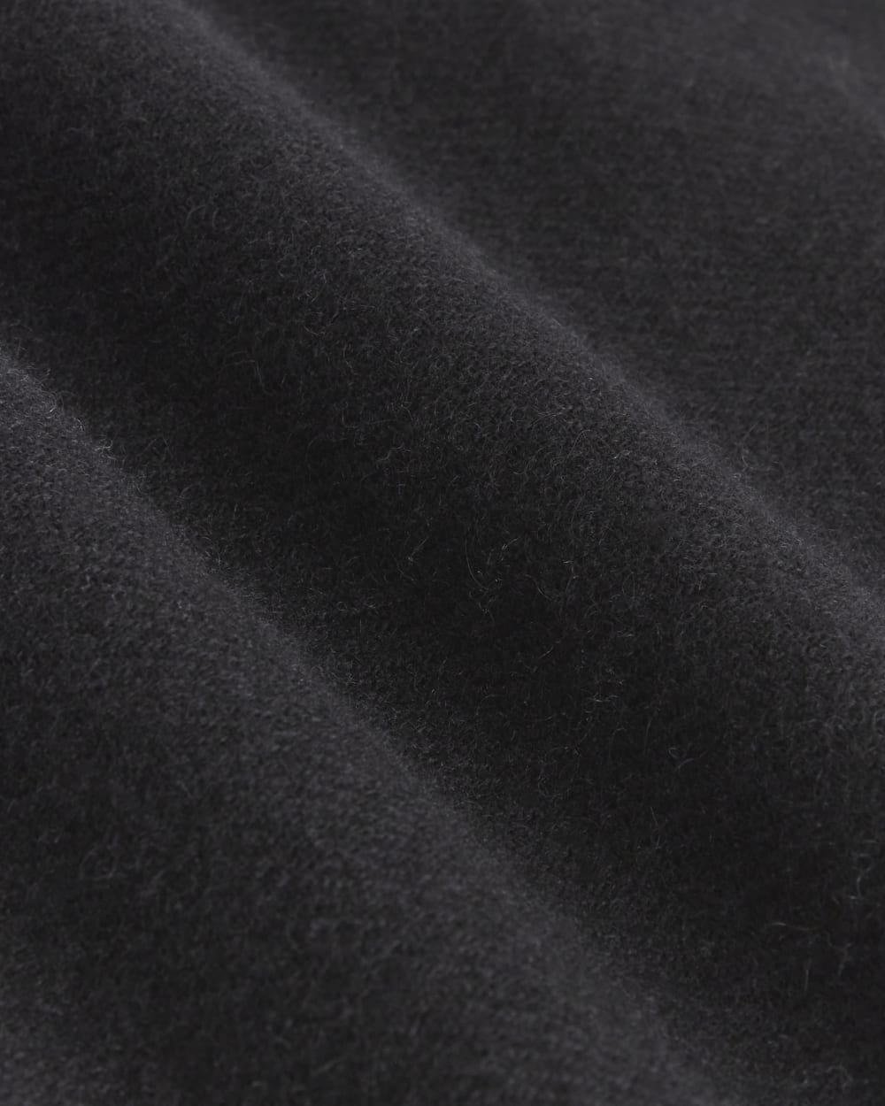 The Cashmere Feather Scarf | Black - Image 4