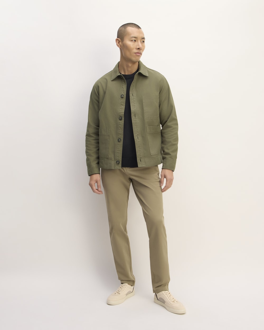 The Organic Cotton Chore Jacket | Kalamata - Image 6