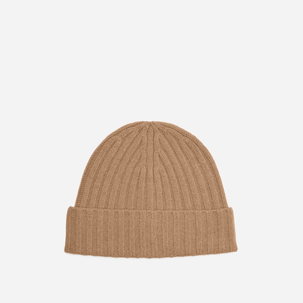 The Cashmere Beanie | Light Camel - Image 2