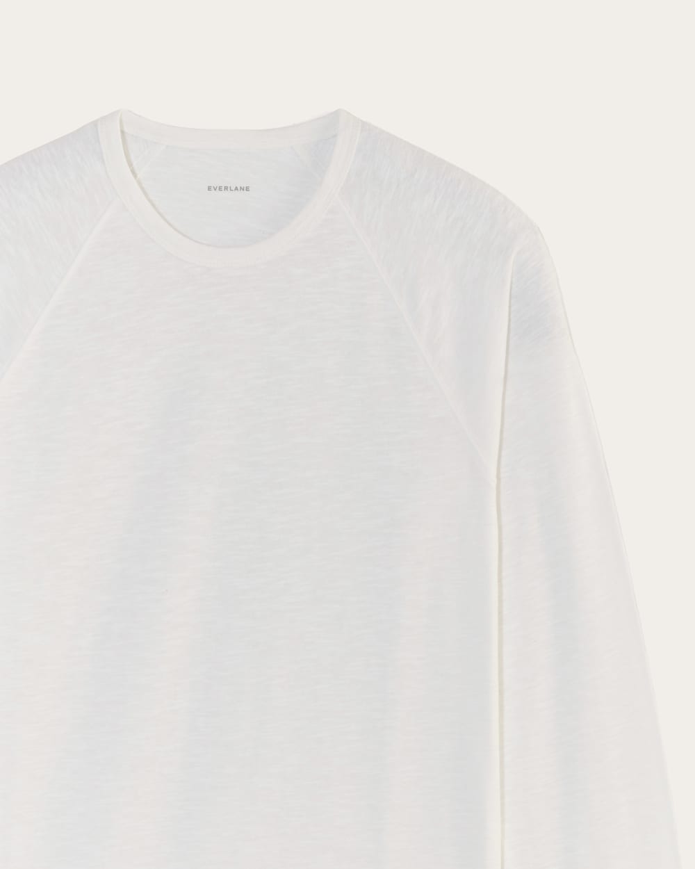 The Rec Long-Sleeve Crew | White - Image 6