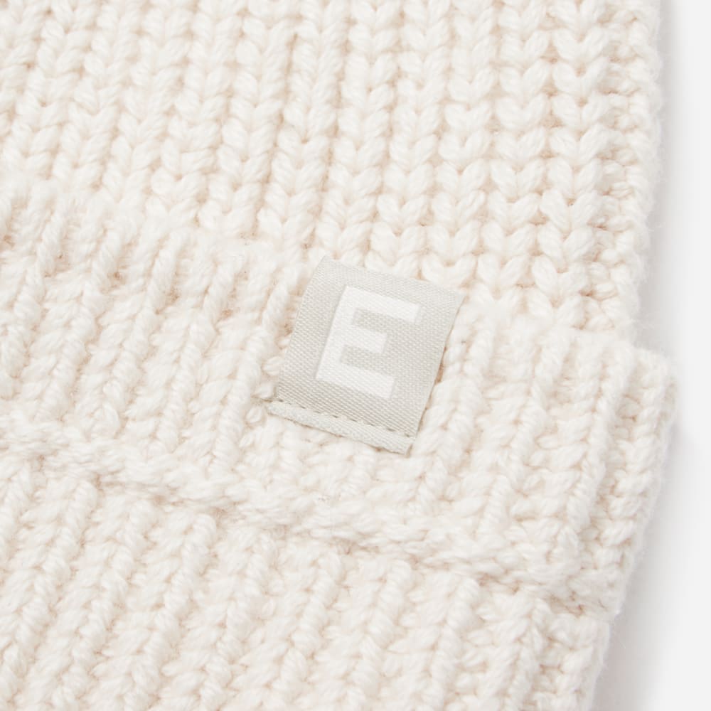 The Organic Cotton Chunky Beanie | Canvas - Image 4