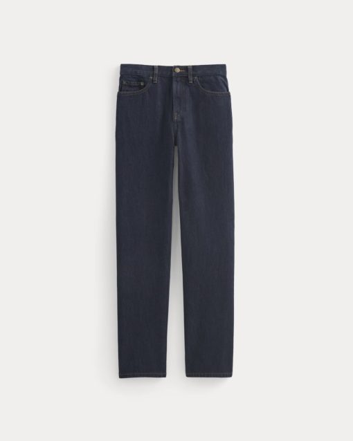 Alternative view of Classic Straight-Fit Jean | Dark Rinse