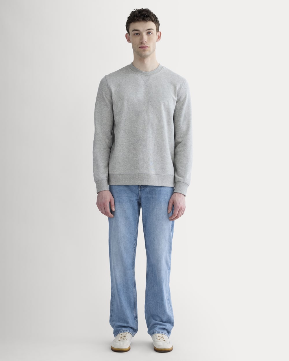 The Off-Duty Terry Crew | Heathered Grey - Image 3