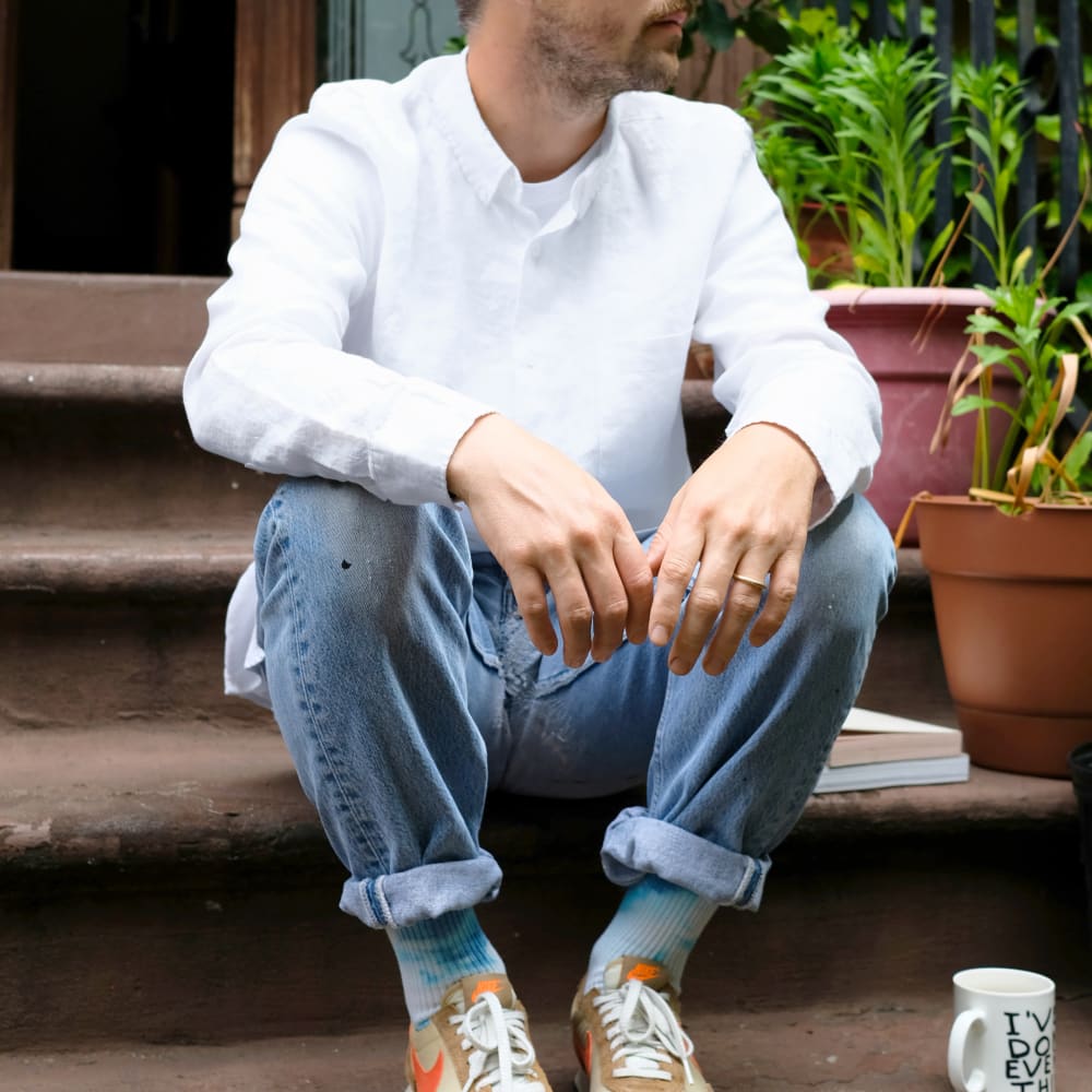 The Classic Shirt in Linen | White - Image 7
