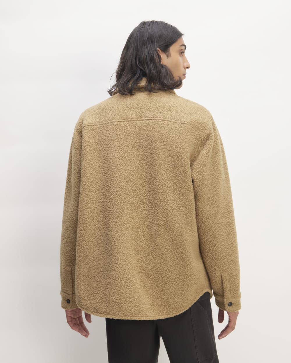 The ReNew Fleece Everyone Overshirt | Tiger's Eye - Image 11