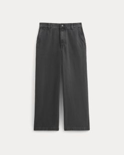 Alternative view of Baggy Rigid Jean | Washed Black | 30