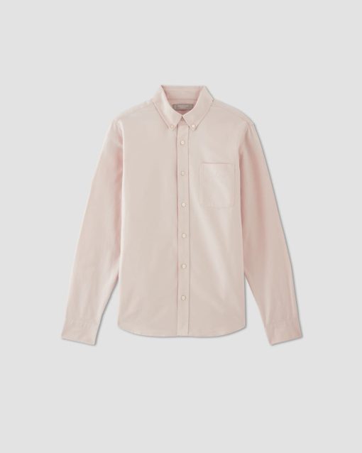 Alternative view of The Classic Oxford Shirt | Whisper Pink | Tall