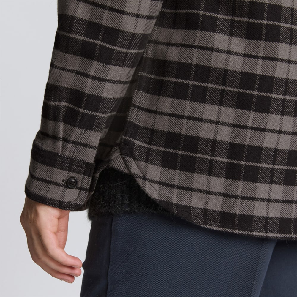 The Heavyweight Overshirt | Uniform | Pewter Plaid - Image 6