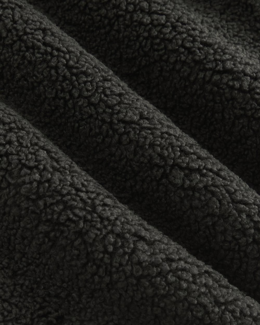 ReTrack Fleece Zip-Up | Black - Image 6