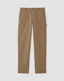 Alternative view of The Organic Painter Pant | Toasted Coconut