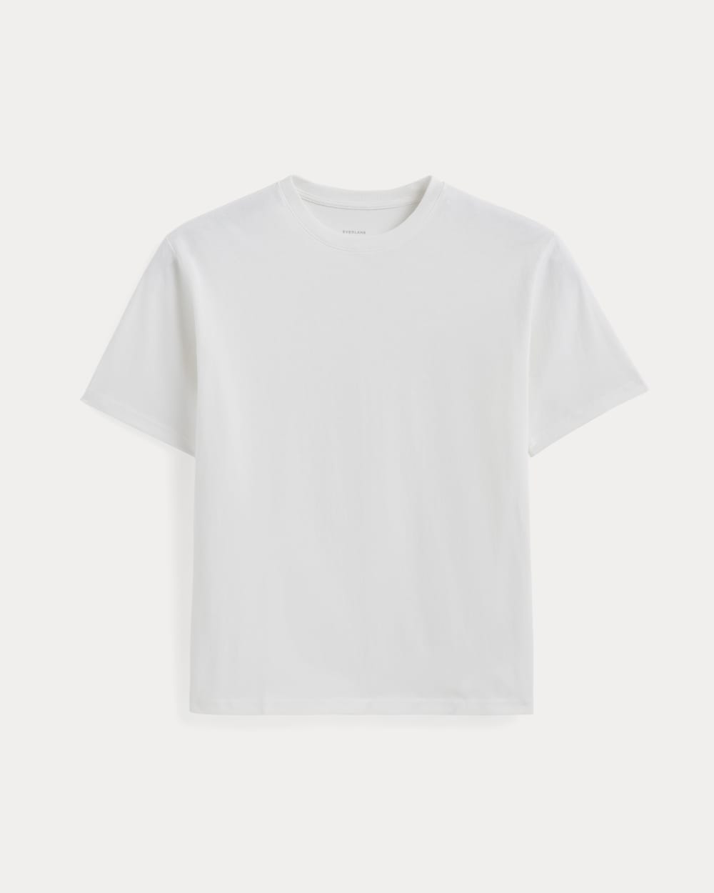 The Premium-Weight Relaxed Crew | Uniform | White - Image 2