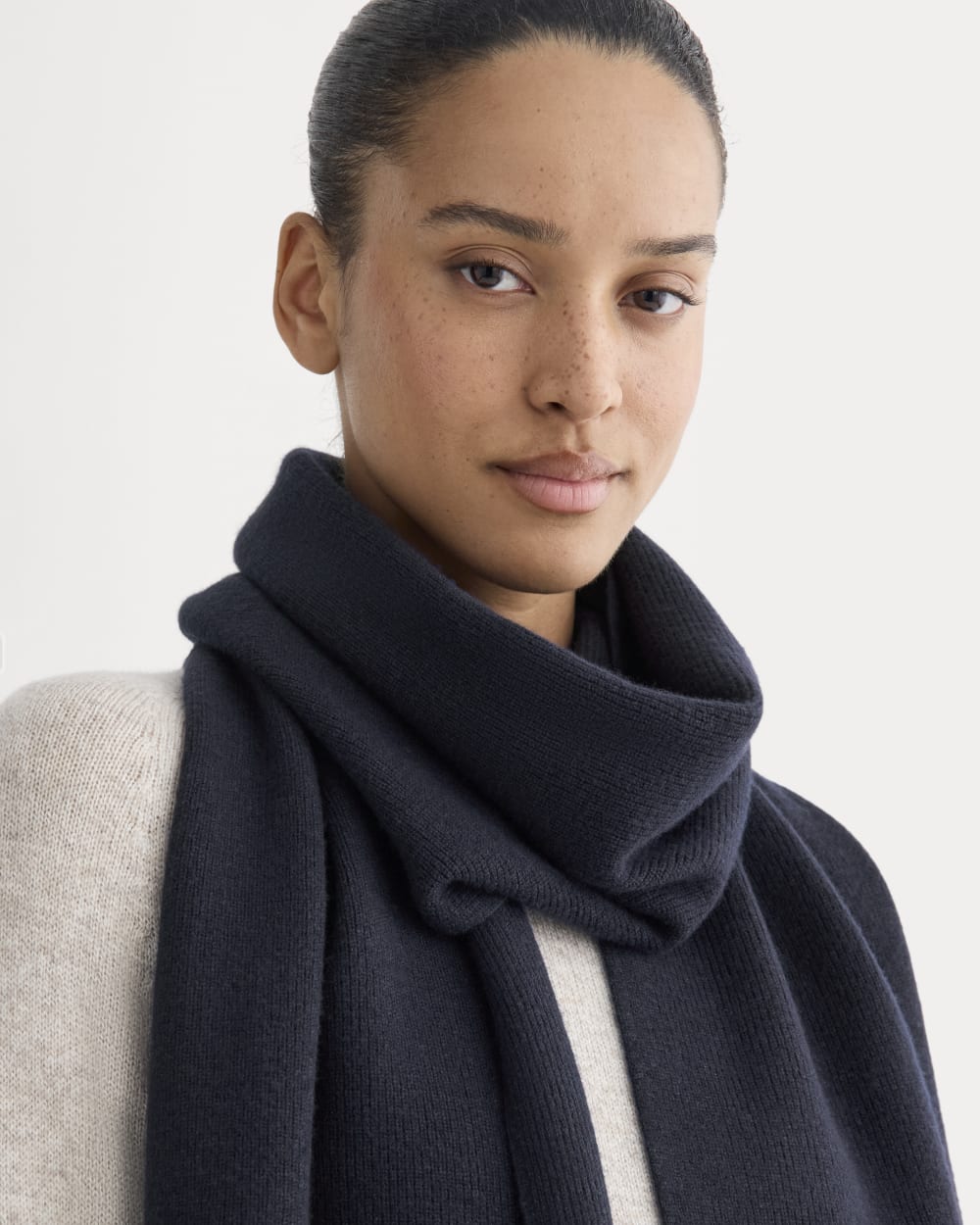The Cabin Scarf | Navy - Image 3