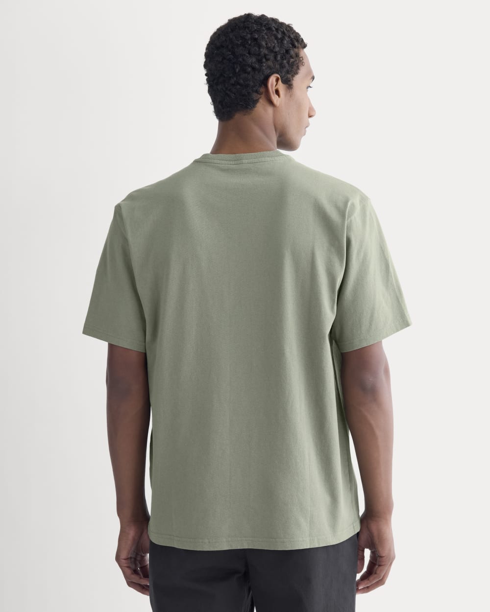 Relaxed Midweight Tee | Agave Green - Image 4