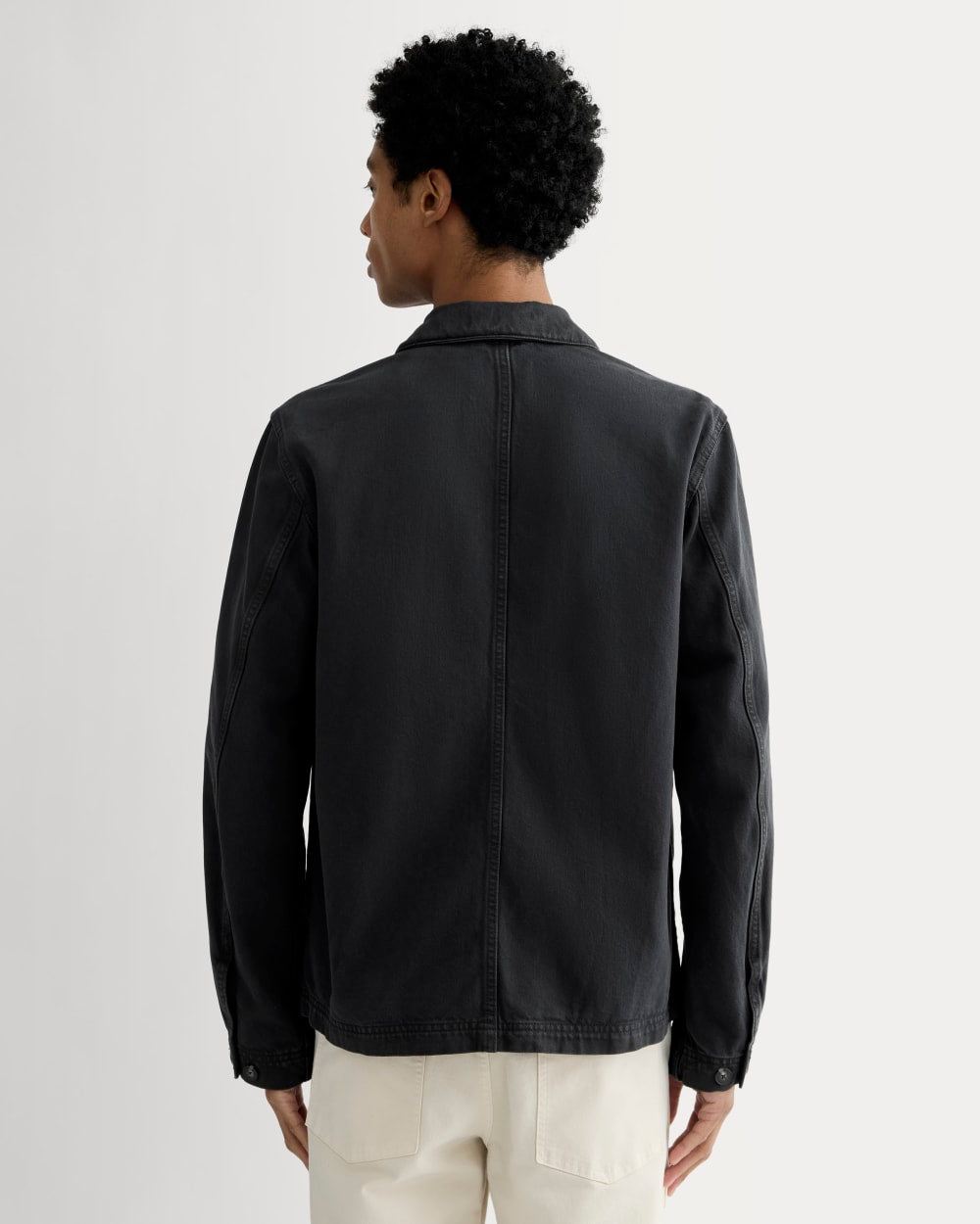The Denim Utility Jacket | Black - Image 5