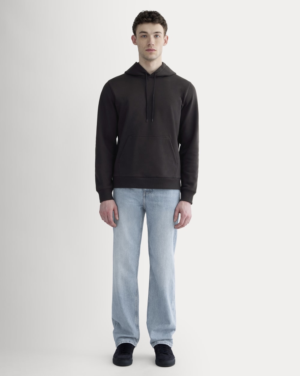 The Off-Duty Terry Hoodie | Black - Image 3