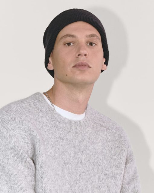 Alternative view of The Cabin Beanie | Black
