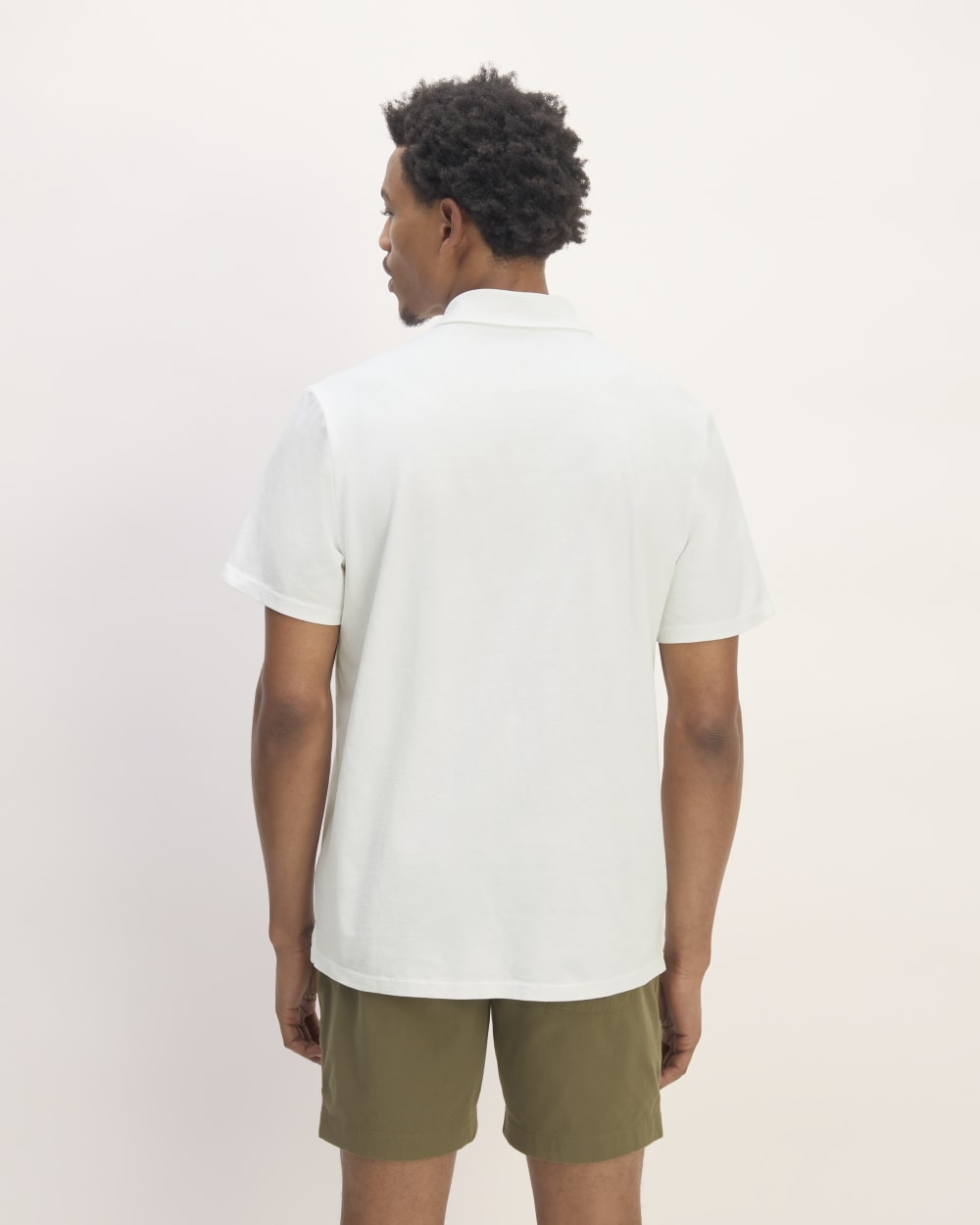 The Premium Weight Short-Sleeve Polo | White - Image 6