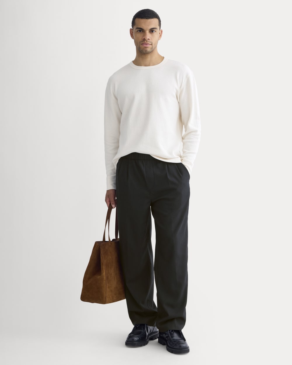 Thermal Crew in Cozy Waffle | Bone - Image 3
