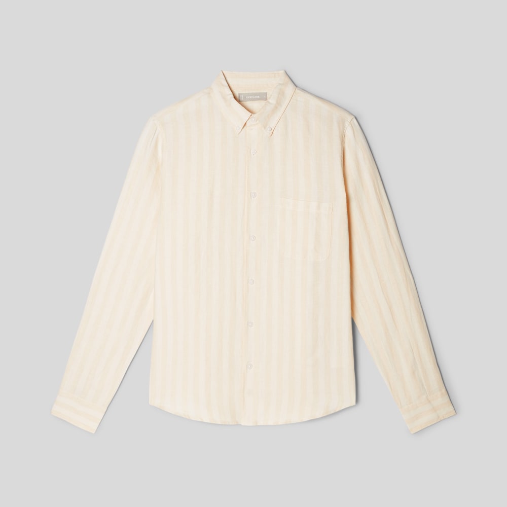 The Classic Shirt in Linen | Brazilian Sand / Canvas Tan - Image 2