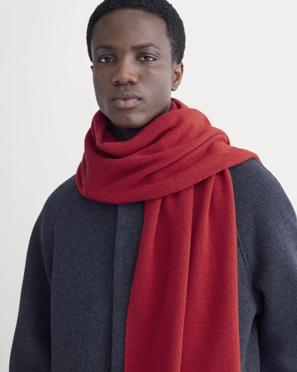 The Cabin Scarf | Berry Red - Image 4
