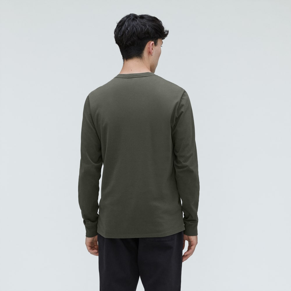 The Organic Cotton Long-Sleeve Pocket Tee | Kambaba - Image 3