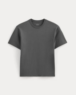 Alternative view of The Premium-Weight Relaxed Crew | Uniform | Graphite