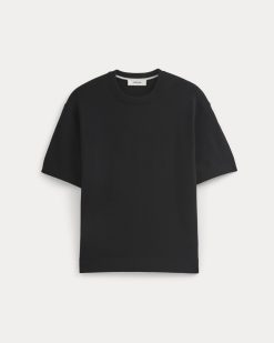 Alternative view of Ultrasoft Sweater Tee | Black