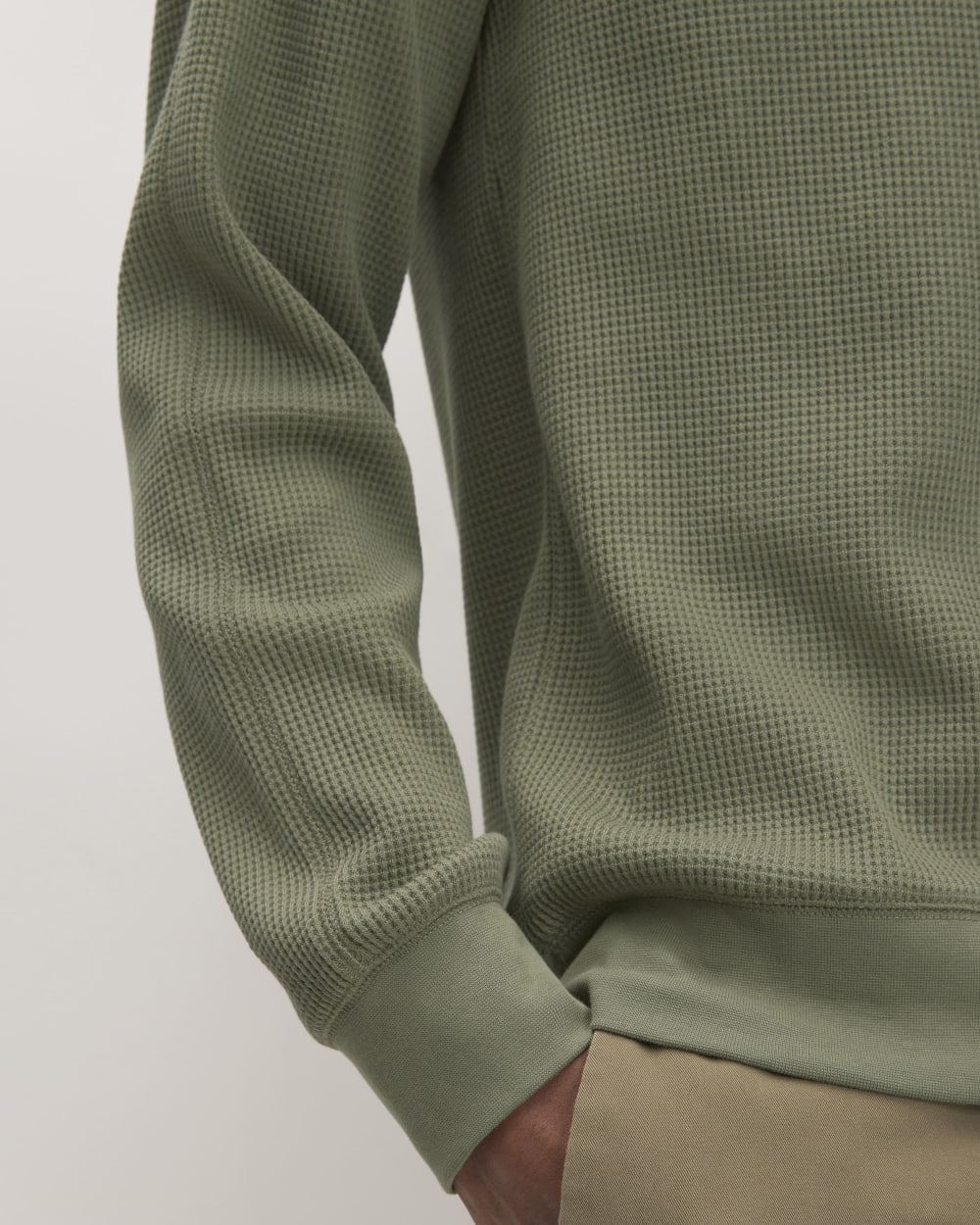 The Waffle-Knit Hoodie | Kalamata - Image 5